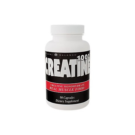 Natural Balance creatina 1000 cápsulas 1000 Mg 90 Count