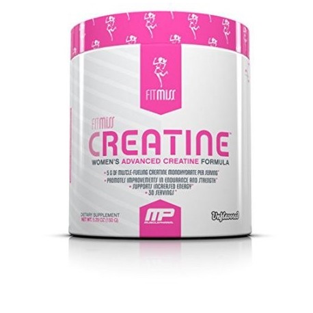 Fitmiss creatina en polvo sin sabor 529 onza