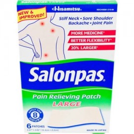 Hisamitsu Salonpas para aliviar el dolor Patch Large - 6 CT