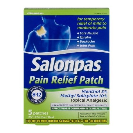 Salonpas Parches del dolor - 5 CT