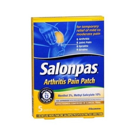 Salonpas dolor de la artritis Patch 5 ea