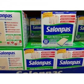 Salonpas para aliviar el dolor Patch - 140 recuento