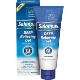 Salonpas Profundo Relieving Gel 275 oz (Pack de 3)