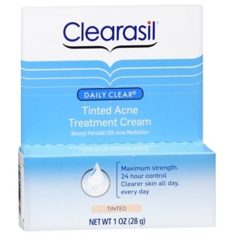 Clearasil StayClear Tinted tratamiento del acné crema al 1 oz (Pack de 6)