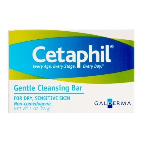 Cetaphil Barra de limpieza la piel sensible seca 1 onza