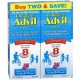 Suspensión Advil infantil Fever Ibuprofen Líquido Uva 8 oz Twin Pack (paquete de 2)