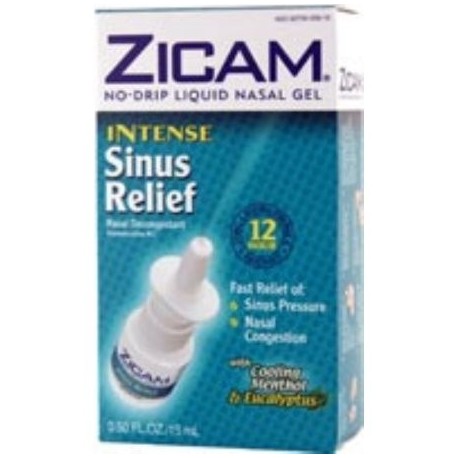 Zicam Intense Sinus Relief No-Drip Liquid Sinus Gel 05 fl oz