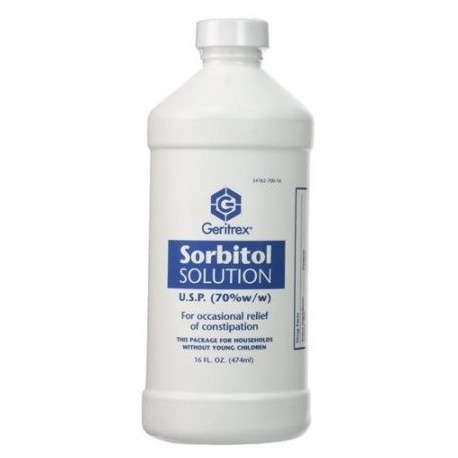 Geritrex Sorbitol estreñimiento Relief 70% 16 oz 054162700162S359