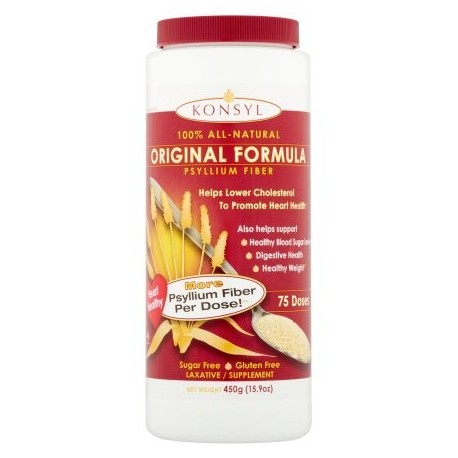 Konsyl fórmula original 100% All-Natural Psyllium Fibra Laxante y Suplemento en polvo 159 oz