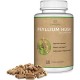 El psyllium prima de cáscara Cápsulas - 725 mg por cápsula -240 cápsulas - Potente cáscara de psyllium fibra suplemento ayu