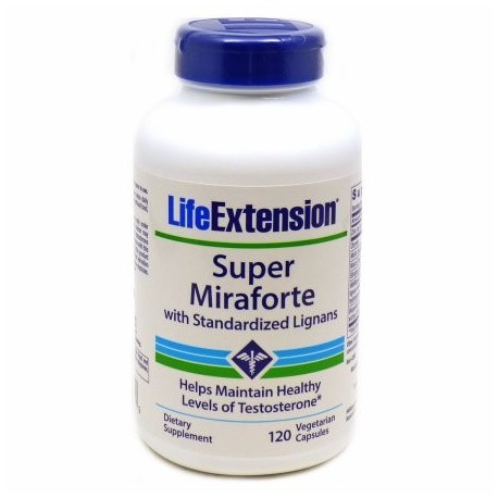 Súper MiraForte con estandarizados lignanos - 120 cápsulas por Life Extension