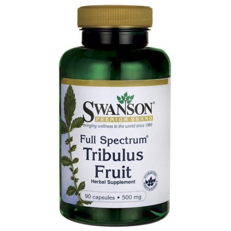 Swanson Full-Spectrum Tribulus de frutas 500 mg 90 Caps