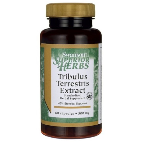 Swanson Tribulus terrestris Extraer 500 mg 60 Caps