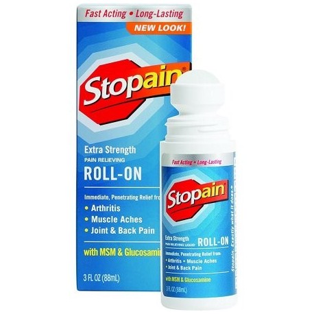 Stopain Extra Strength Roll-On 3 oz