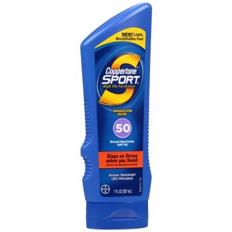 Coppertone Deporte loción de protección solar SPF 50 7 onzas líquidas