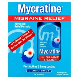 Mycratine Shot migraña alivio de líquido 2 fl oz