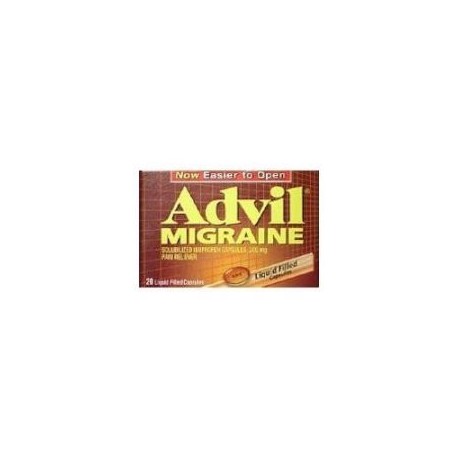 Advil 20CT migraña Liquigel