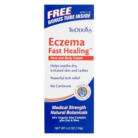 Triderma MD Eczema rápida curación de la cara y loción para el cuerpo con el tubo de bonificación 42 oz