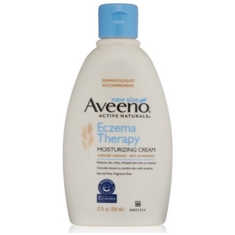 Aveeno activo Naturals Eczema Terapia Hidratante Cream 12 oz (Pack de 3)
