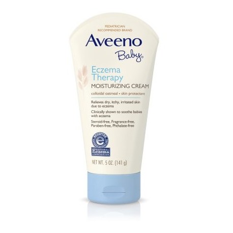 Aveeno Crema hidratante bebé Eczema terapia para la piel seca 5 oz.