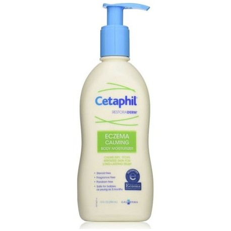 Cetaphil Restoraderm Eczema Calmante Hidratante Corporal 10 oz (paquete de 2)