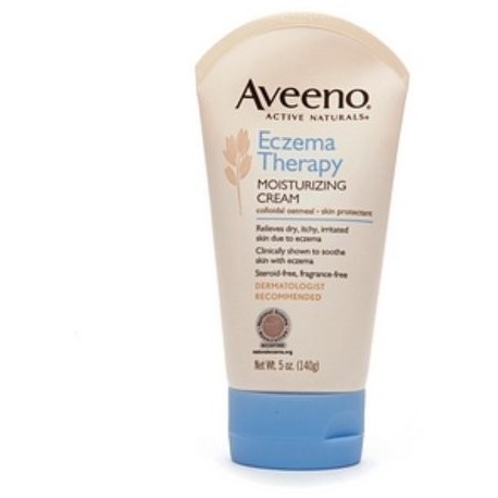 Aveeno activo Naturals Eczema Terapia Crema Hidratante 5 oz (paquete de 6)