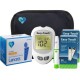 Owell Easy Touch Prueba Kit completo Diabetes glucosa en la sangre metro 100 tiras reactivas lancetas 100 dispositivo de punció