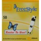 Freestyle Strips Lite prueba de glucosa 50 Ct