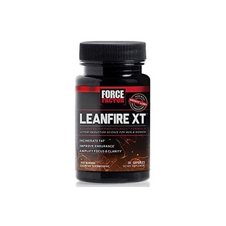 FORCE FACTOR LEANFIRE XT FAST FAT BURNING 30 CAPSULAS