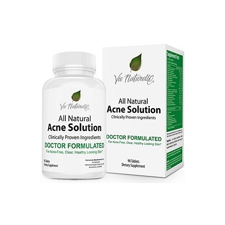 ALL NATURAL ACNE SOLUTION 90 CAPSULAS