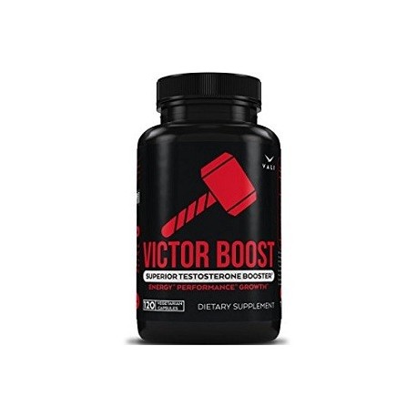 VICTOR TESTOSTERONE BOOSTER AUMENTAR LA MASA MUSCULAR 120 CAPS