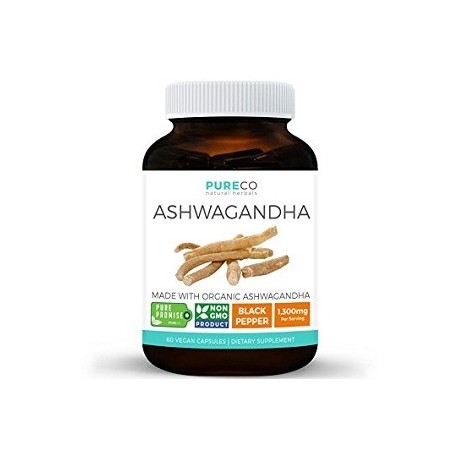 ASHWAGANDHA 1300 MG 60 CAPSULAS