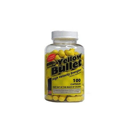 YELLOW BULLET 25 MG EPHEDRA 100 CAPSULAS