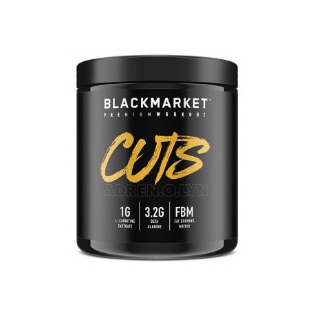 BLACK MARKET CUTS PRE WORKOUT 240 GRAMOS