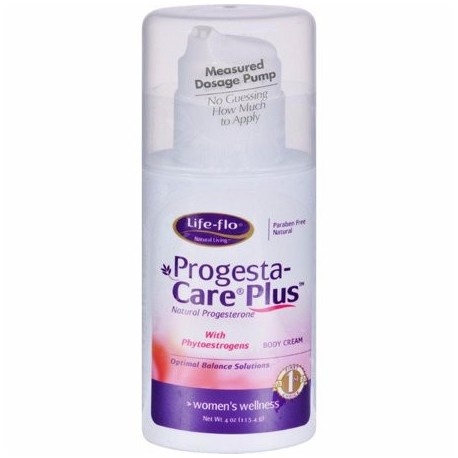 Life-flo Progesta-Plus Crema de cuidado para las mujeres - 4 Oz