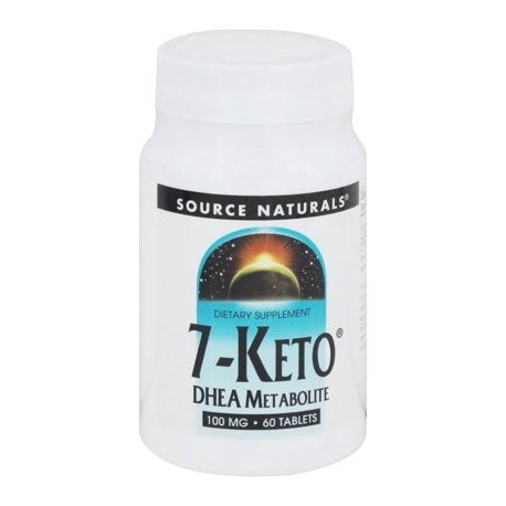 Source Naturals - 7-Keto DHEA metabolito 100 mg. - 60 tabletas