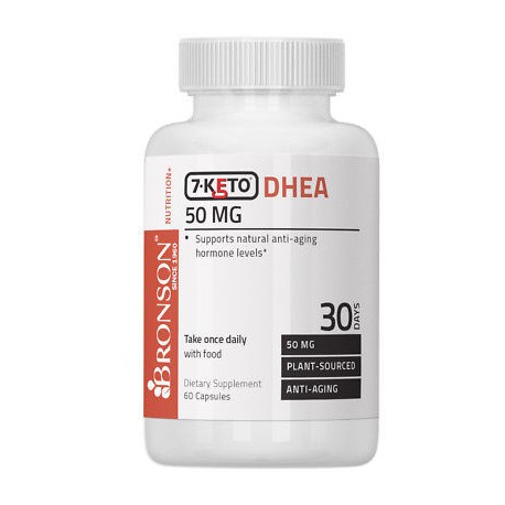 Bronson 7-Keto DHEA 50mg Weight Management Boost Metabolism 60 Capsules