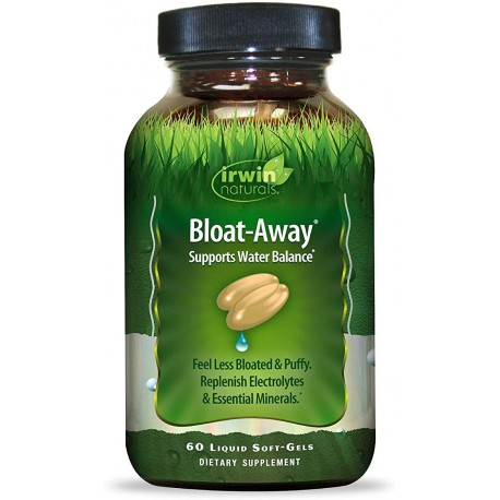 IRWIN NATURALS BLOATAWAY 60 CAPSULAS LIQUIDAS