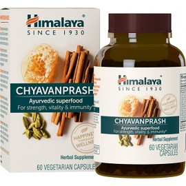 HIMALAYA CHYAVANPRASH PARA APOYO INMUNOLOGICO Y REJUVENECIMIENTO 500 MG 60 CAPSULAS