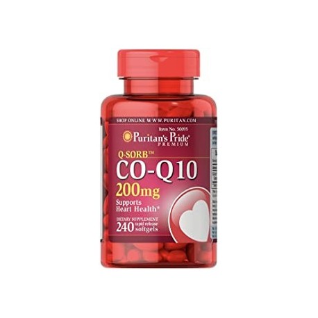 COQ10 200MG APOYA LA SALUD DEL CORAZON 240 CAPS