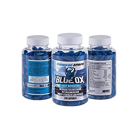 ENHANCED ATHLETE BLUE OX MENS NATURAL TEST BOOSTER 120 CAPSULAS