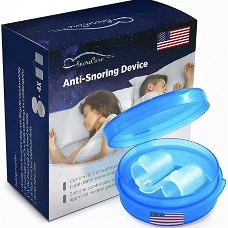 SNORE CUIDADO CONJUNTO DE NARIZ 4 VENTS DE RESPIRACION PARA EASE