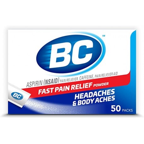  BC POWDER ORIGINAL FUERZA DOLOR AL RELEVISTA 50 PALITOS DE POLVO