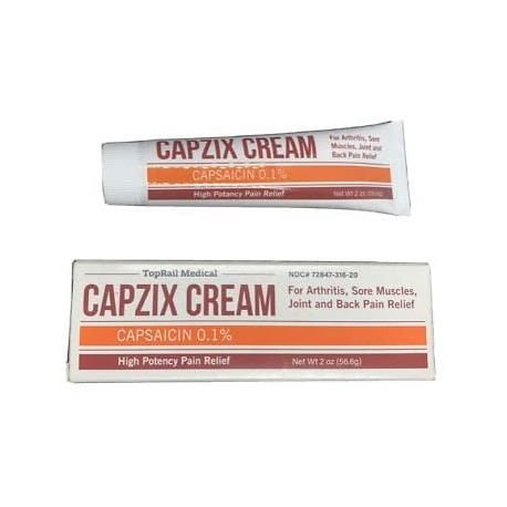  CREMA CAPZIX PARA ALIVIO DEL DOLOR 60 GRAMOS CAPSAICIN 1