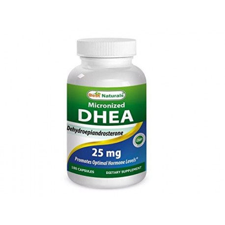 MICRONIZED DHEA 25MG (180 CAPSULAS)