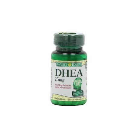 DHEA 25 MG - DEHYDROEPIANDROSTERONE (100 CAPSULAS)