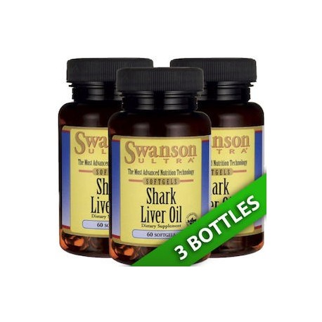 SHARK LIVER OIL 550 MG 180 CAPS