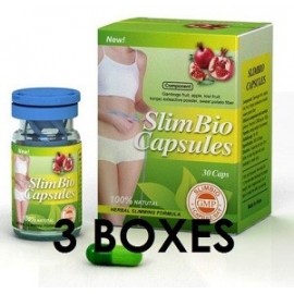 SLIM BIO CAPSULES 30 CAPS X 3 CAJAS