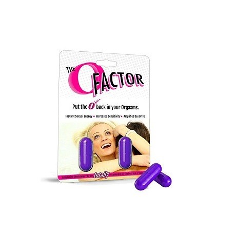 THE O FACTOR 2 CAPS ESTIMULANTE SEXUAL PARA MUJER