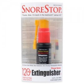 Snore Stop Extintor de 120 aplicaciones en aerosol spray Snore Stop 0,6 oz